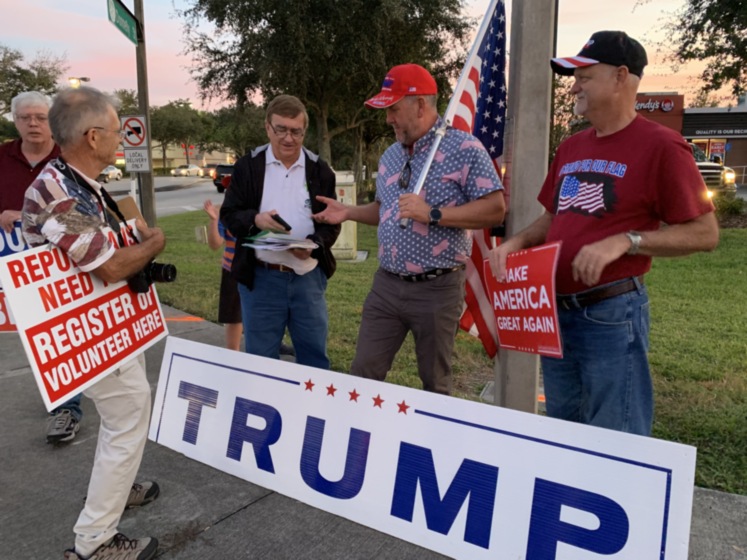 Trump flag rally at Mt Dora, 11-22-2019