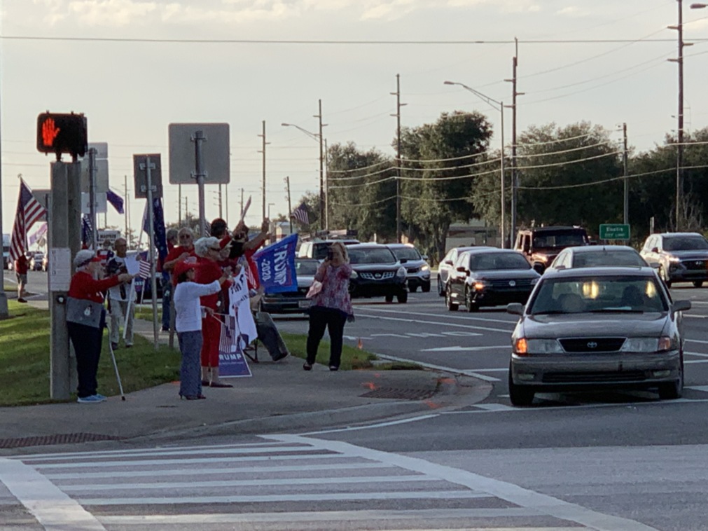 Trump flag rally at Mt Dora, 11-22-2019