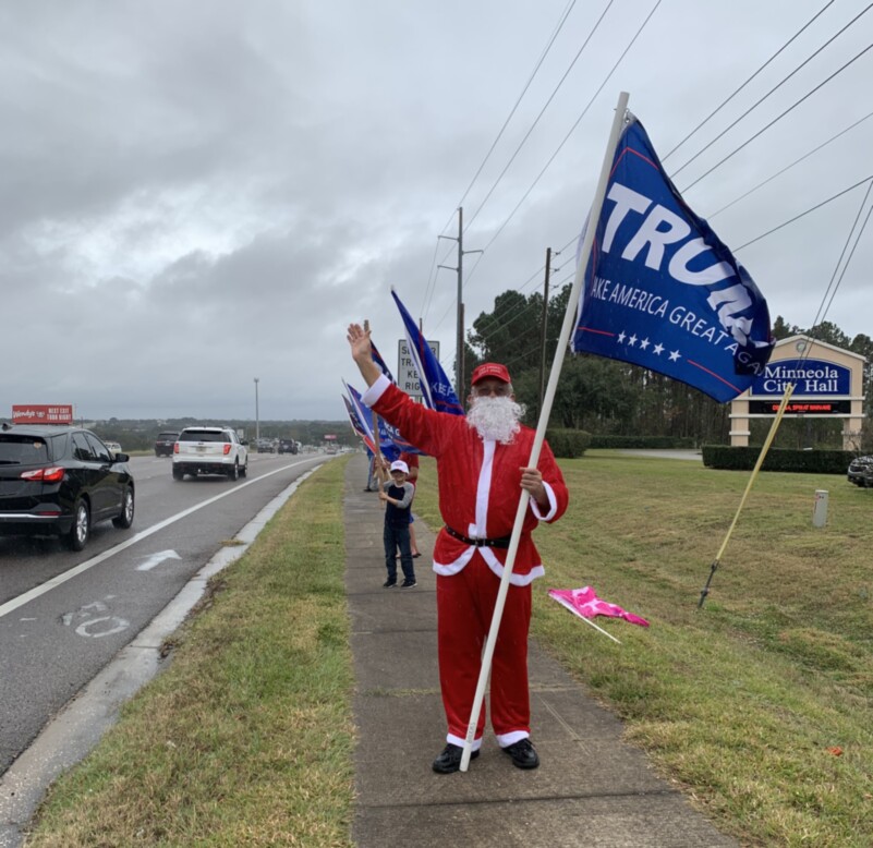 Trump flag rally at Minneola, 12-12-2019