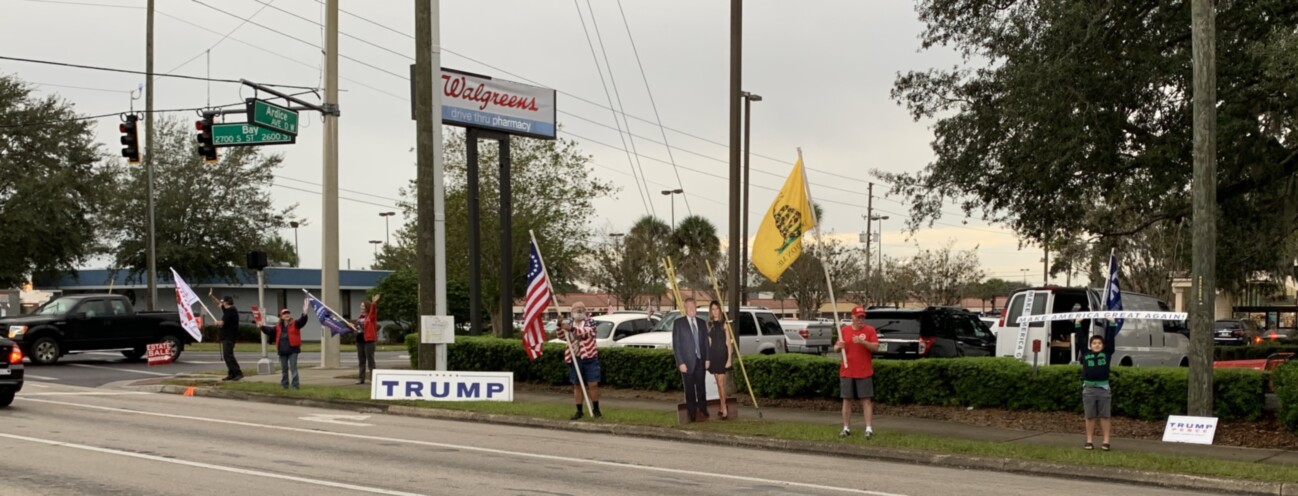 Trump flag rally at Eustis, 12-13-2019