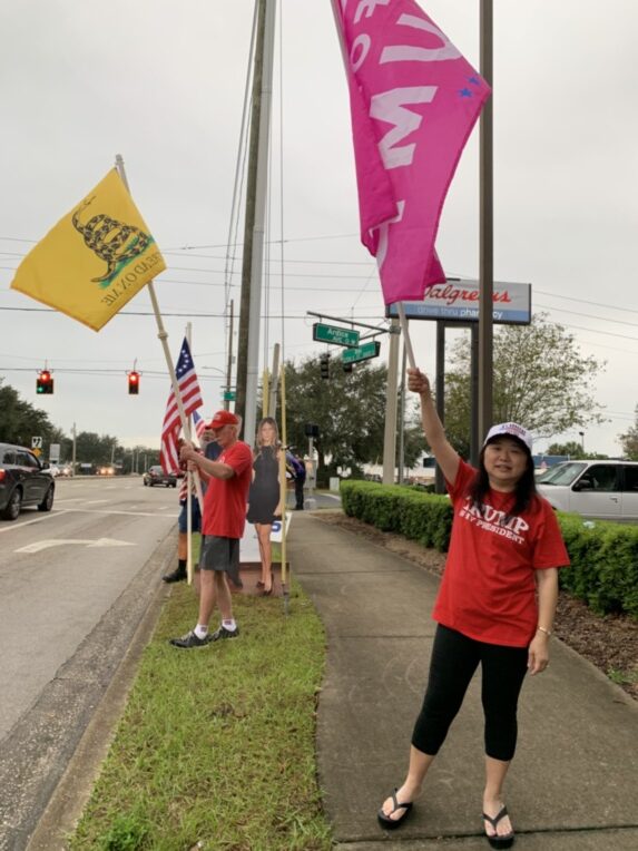 Trump flag rally at Eustis, 12-13-2019