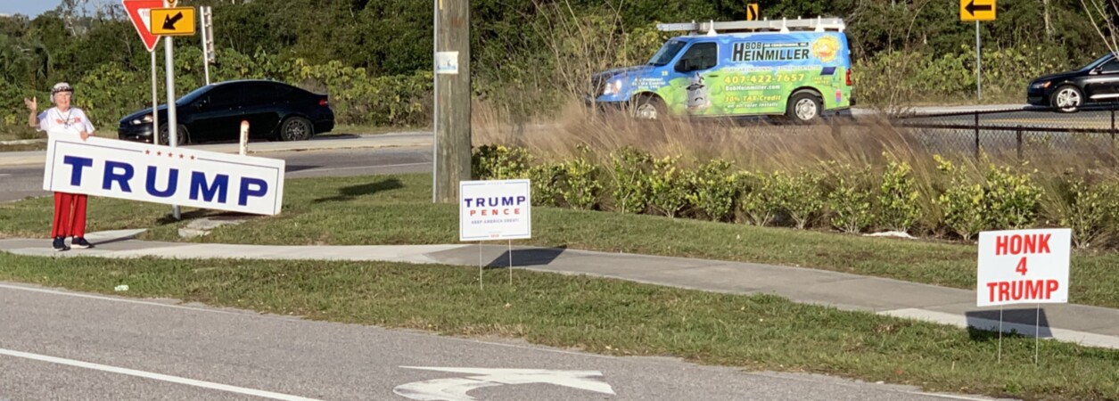 Trump flag rally at Tavares, 01-10-2020