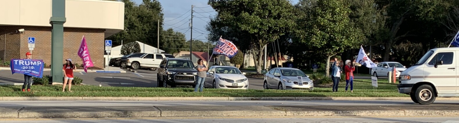 Trump flag rally at Eustis, 01-17-2020