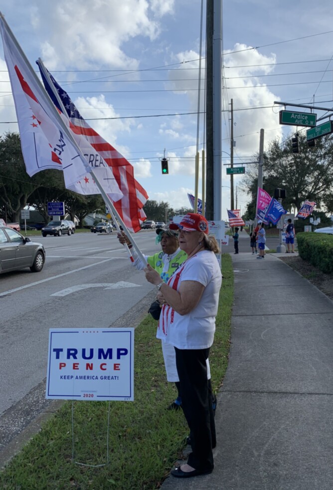 Trump flag rally at Eustis, 01-17-2020