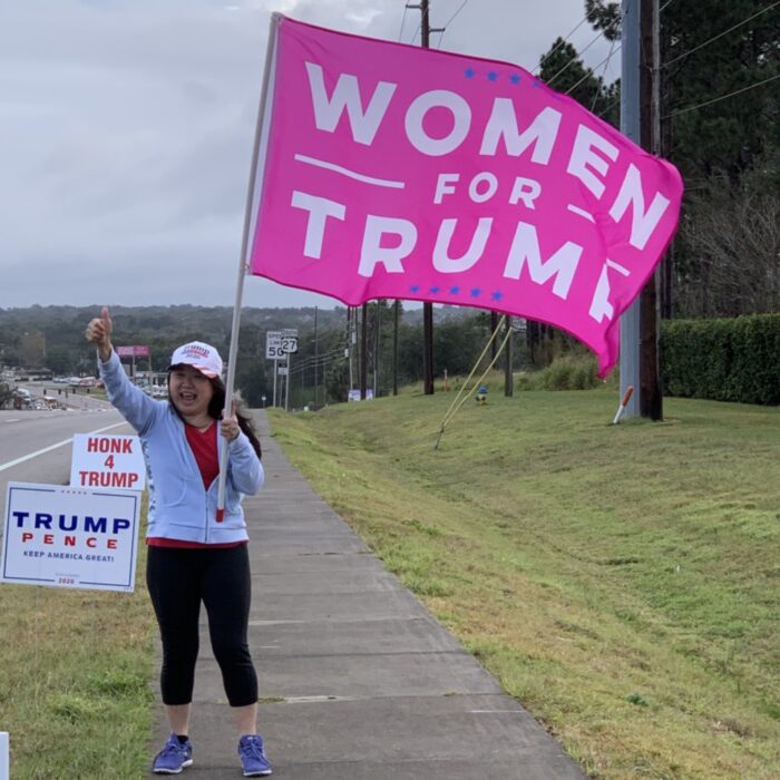 Trump flag rally at Minneola, 01-23-2020