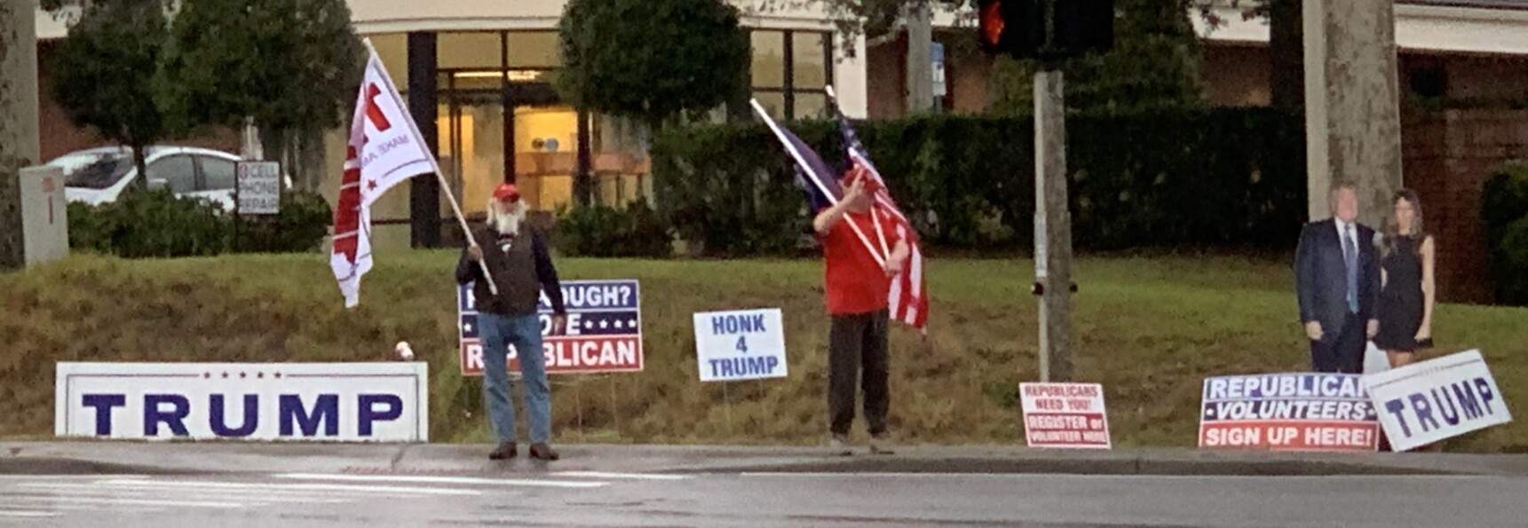 Trump flag rally at Tavares, 01-31-2020