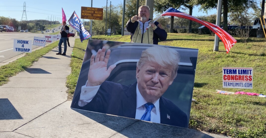 Trump flag rally at Clermont, 02-27-2020