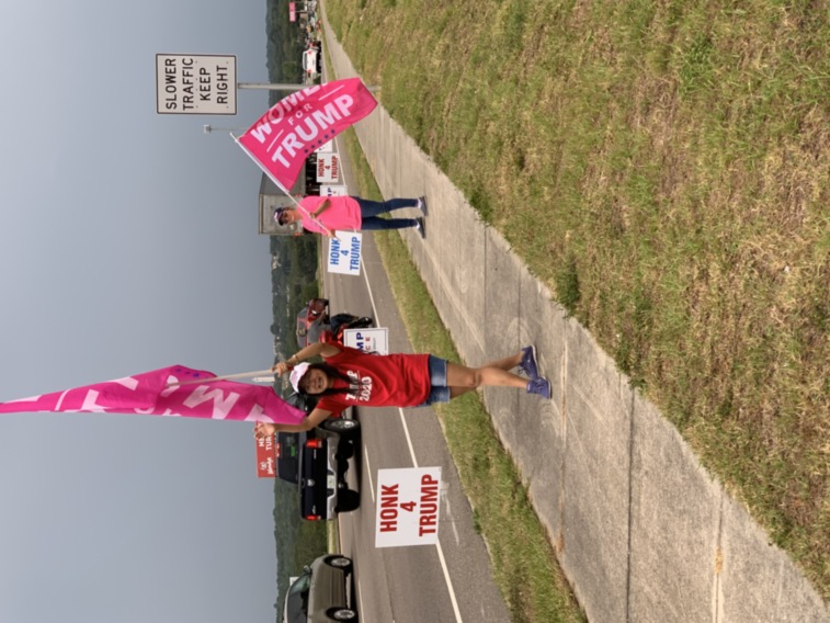 Trump flag rally at Minneola, 05-28-2020