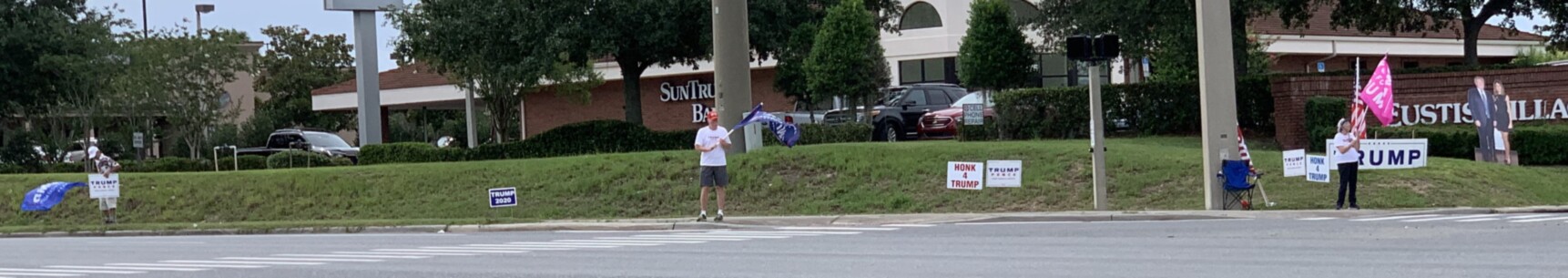 Trump flag rally at Tavares, 06-05-2020