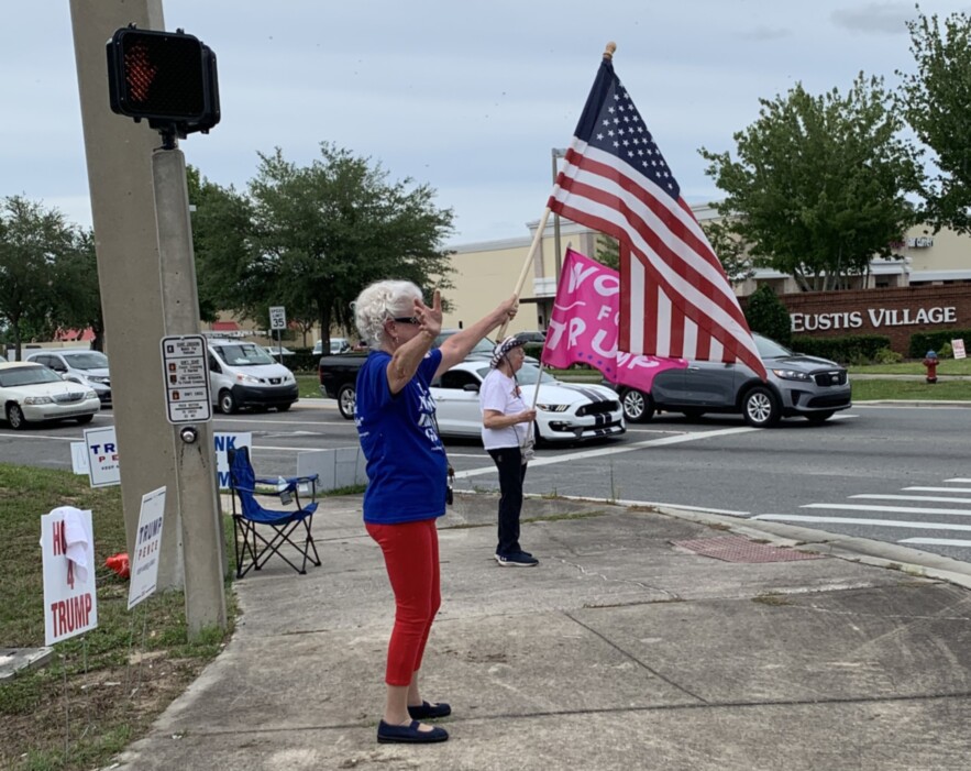 Trump flag rally at Tavares, 06-05-2020