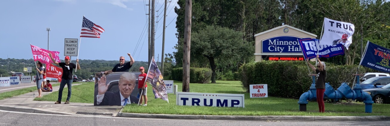 Trump flag rally at Minneola, 06-11-2020