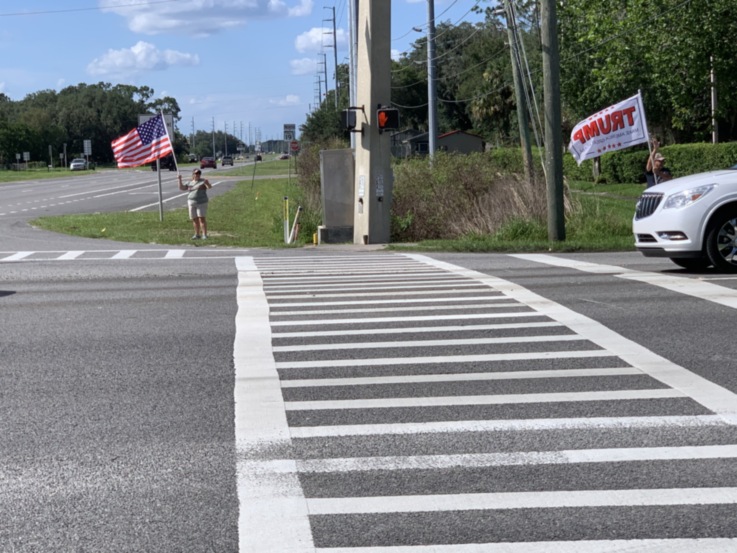 Trump flag rally at Eustis, 06-12-2020