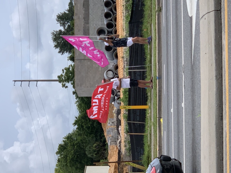 Trump flag rally at Groveland, 06-13-2020