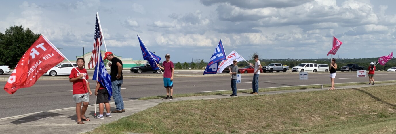 Trump flag rally at Minneola, 06-25-2020