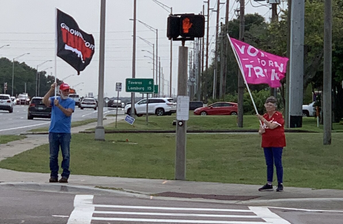 Trump flag rally at Mt Dora, 06-26-2020