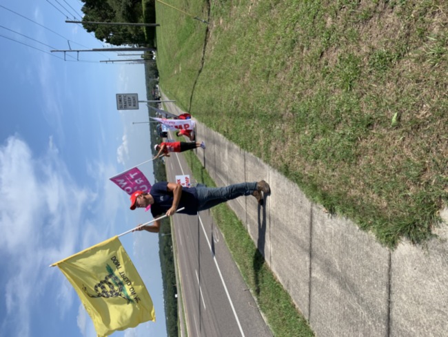 Trump flag rally at Minneola, 07-09-2020