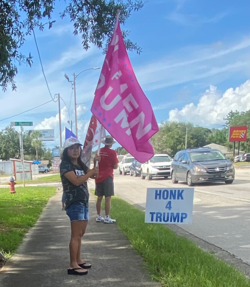 Trump flag rally at Eustis, 07-24-2020