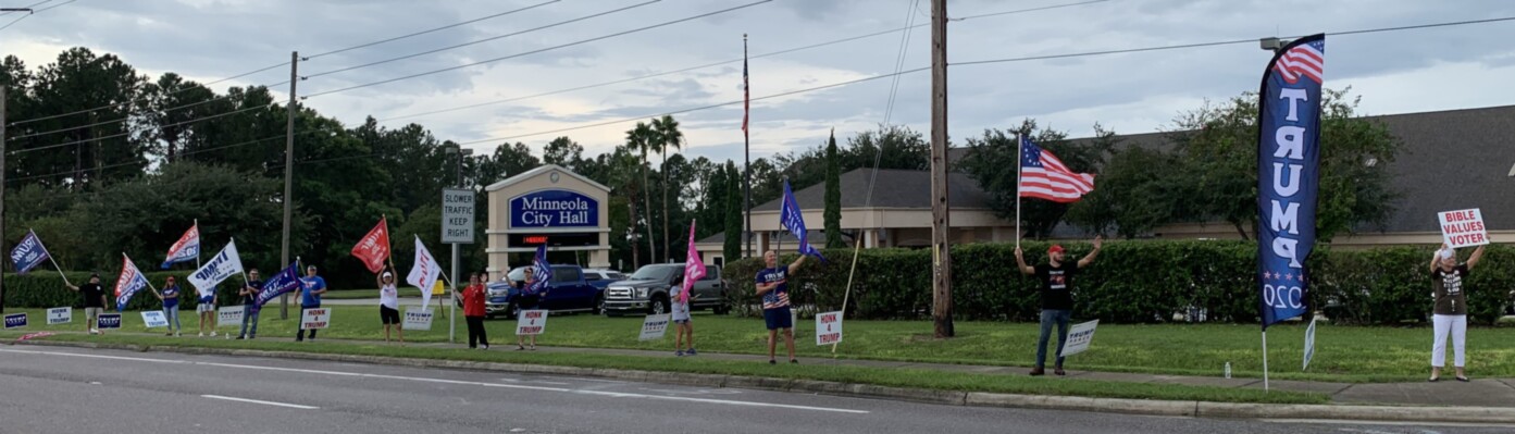 Trump flag rally at Minneola, 09-17-2020