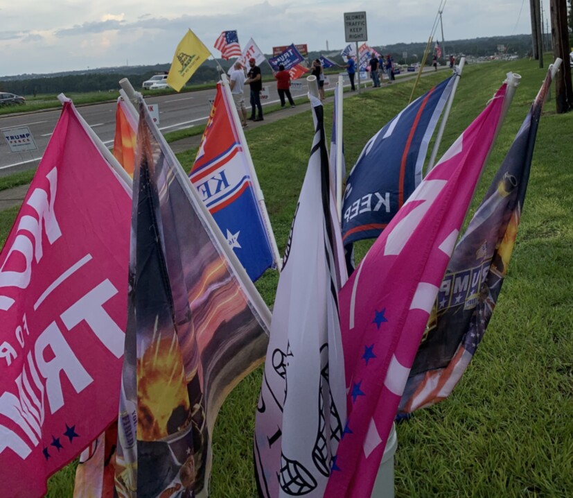 Trump flag rally at Minneola, 09-17-2020