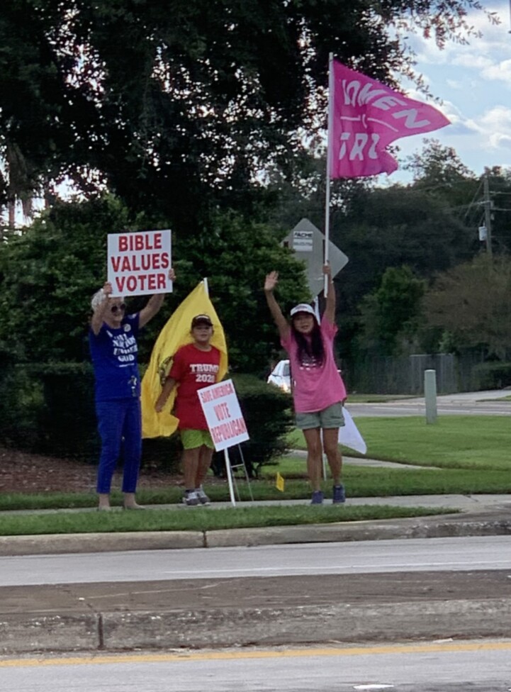 Trump flag rally at Eustis, 09-18-2020