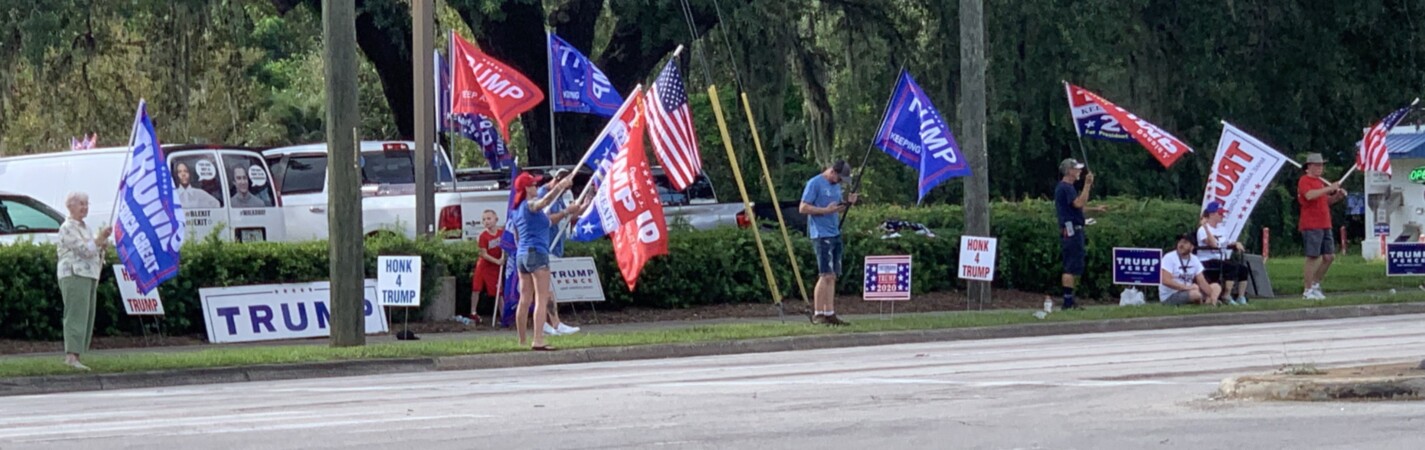 Trump flag rally at Eustis, 09-18-2020