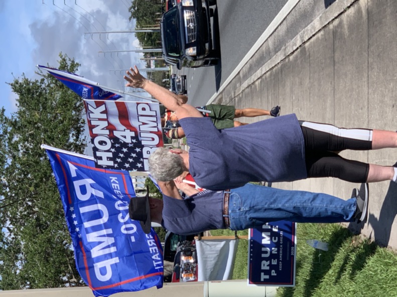 Trump flag rally at Leesburg, 09-19-2020