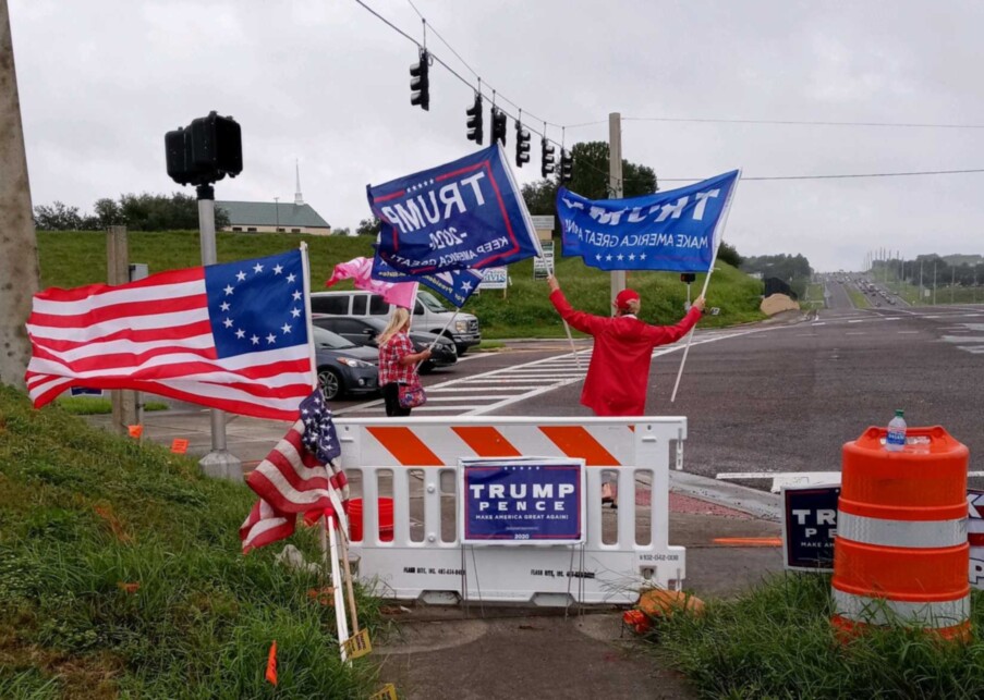 Trump flag rally at Clermont, 09-20-2020