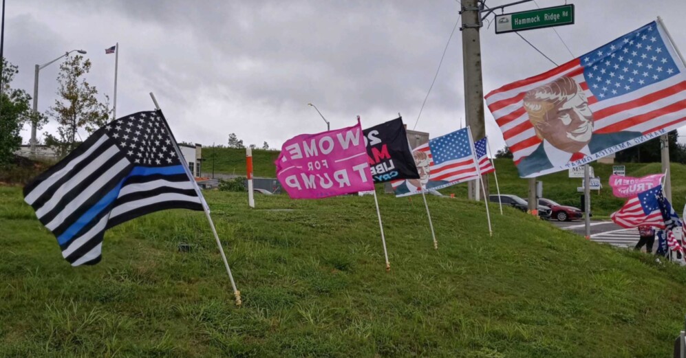 Trump flag rally at Clermont, 09-20-2020