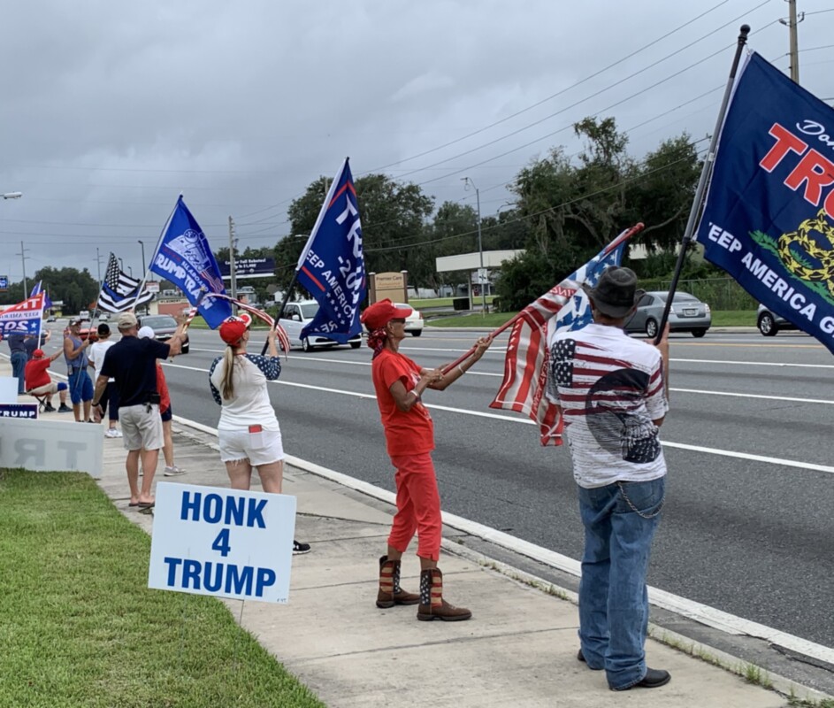 Trump flag rally at Leesburg, 09-20-2020