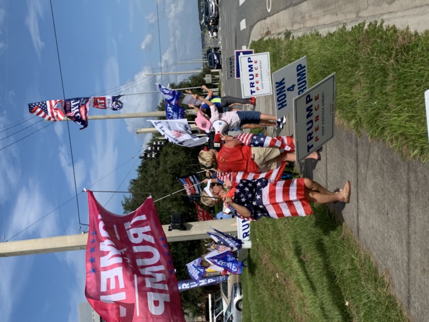 Trump flag rally at Clermont, 09-24-2020