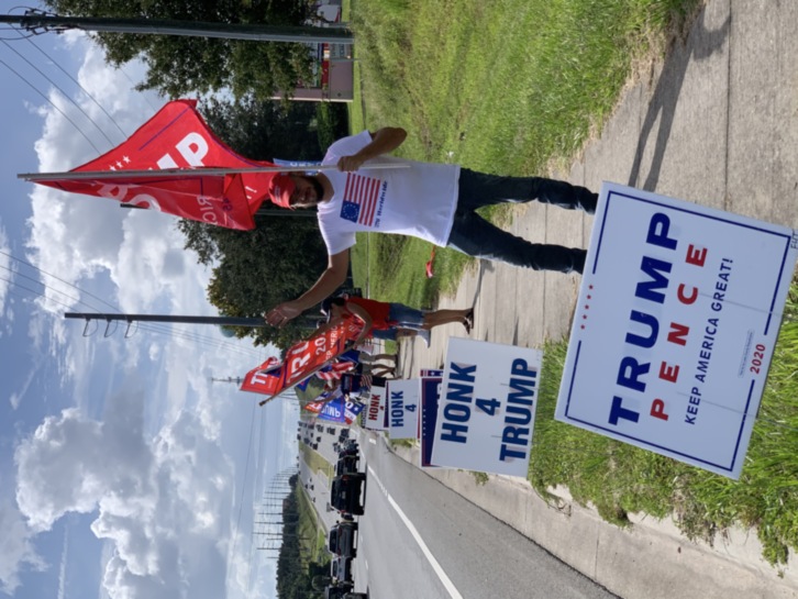 Trump flag rally at Clermont, 09-24-2020