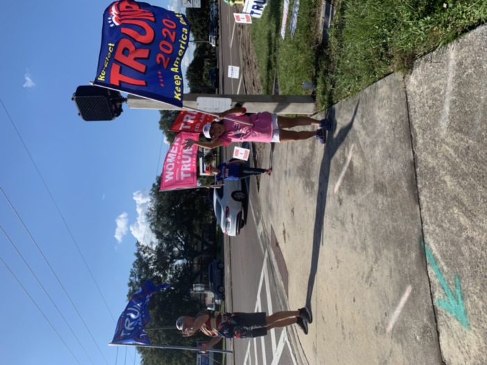 Trump flag rally at Mt Dora, 09-25-2020