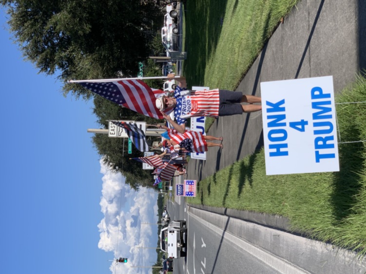 Trump flag rally at Mt Dora, 09-25-2020