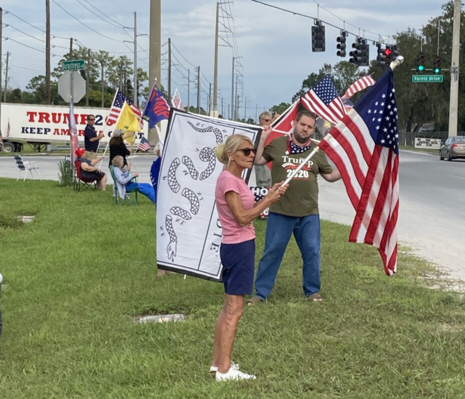 Trump flag rally at Eustis, 10-02-2020