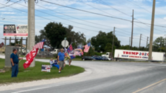 Trump flag rally at Eustis, 10-04-2020