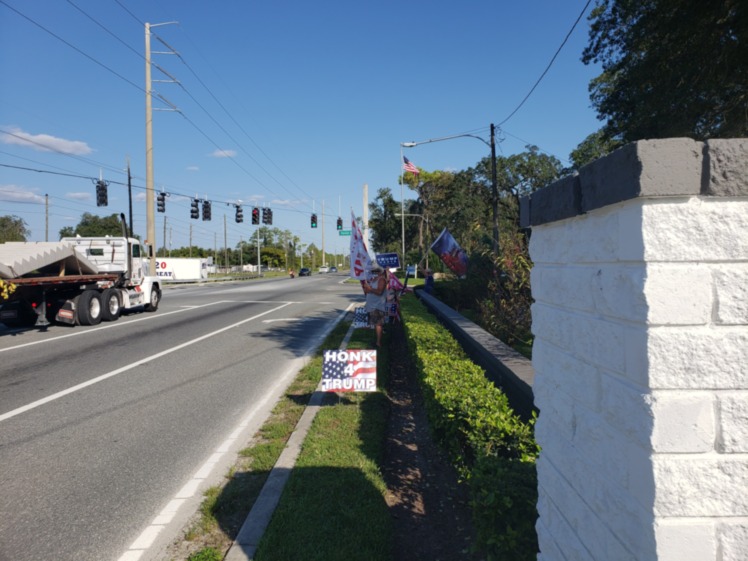 Trump flag rally at Eustis, 10-13-2020