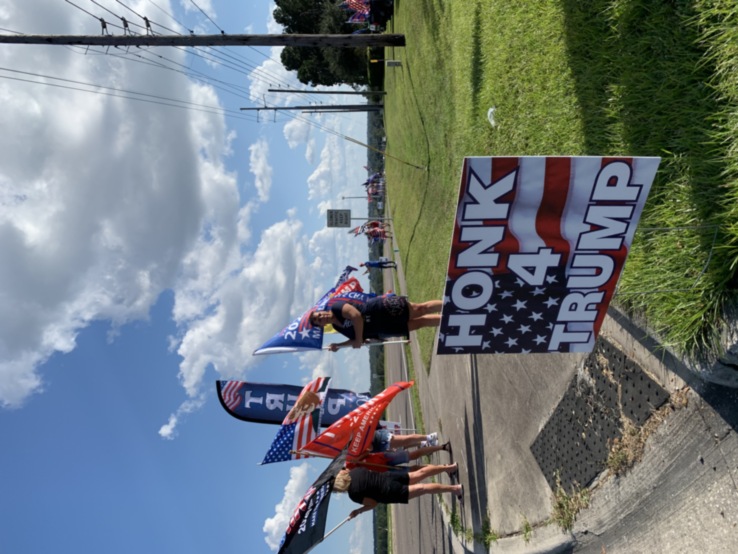 Trump flag rally at Minneola, 10-15-2020