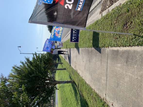 Trump flag rally at Leesburg, 10-17-2020