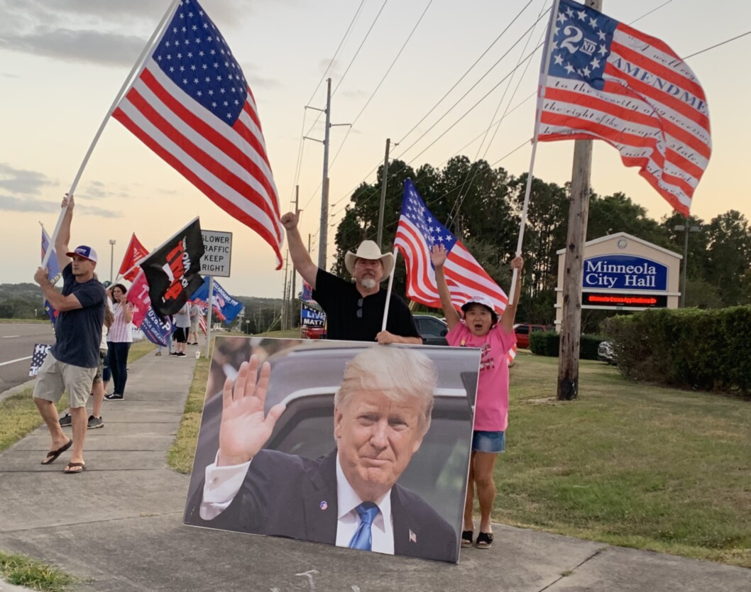 Trump flag rally at Minneola, 11-05-2020