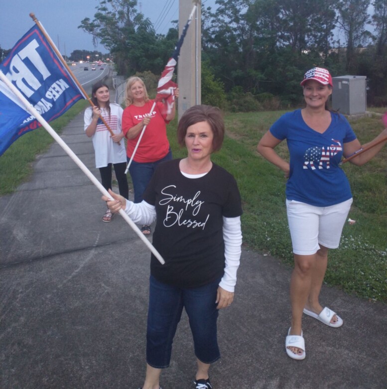 Trump flag rally at Tavares, 11-11-2020