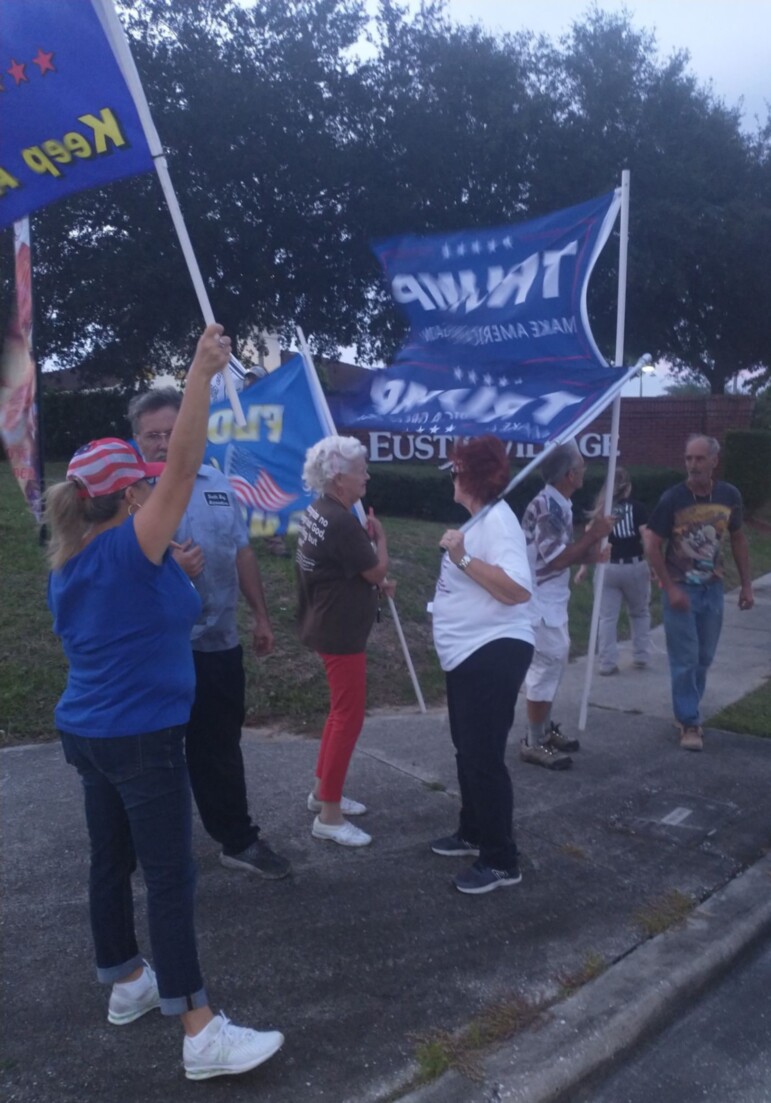 Trump flag rally at Tavares, 11-11-2020