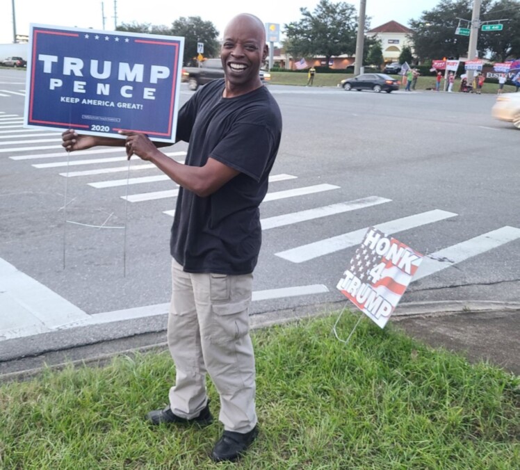 Trump flag rally at Tavares, 11-11-2020