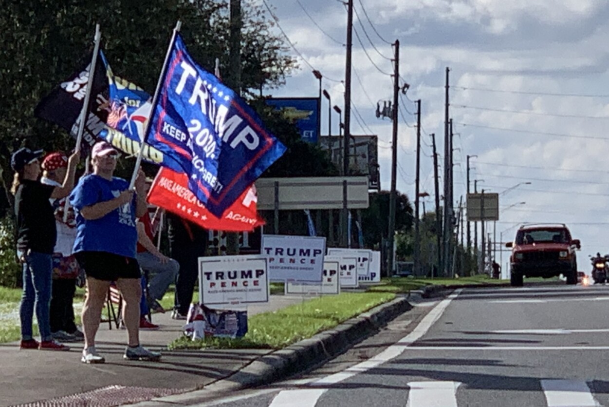 Trump flag rally at Tavares, 11-14-2020