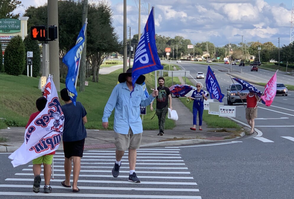 Trump flag rally at Tavares, 11-14-2020