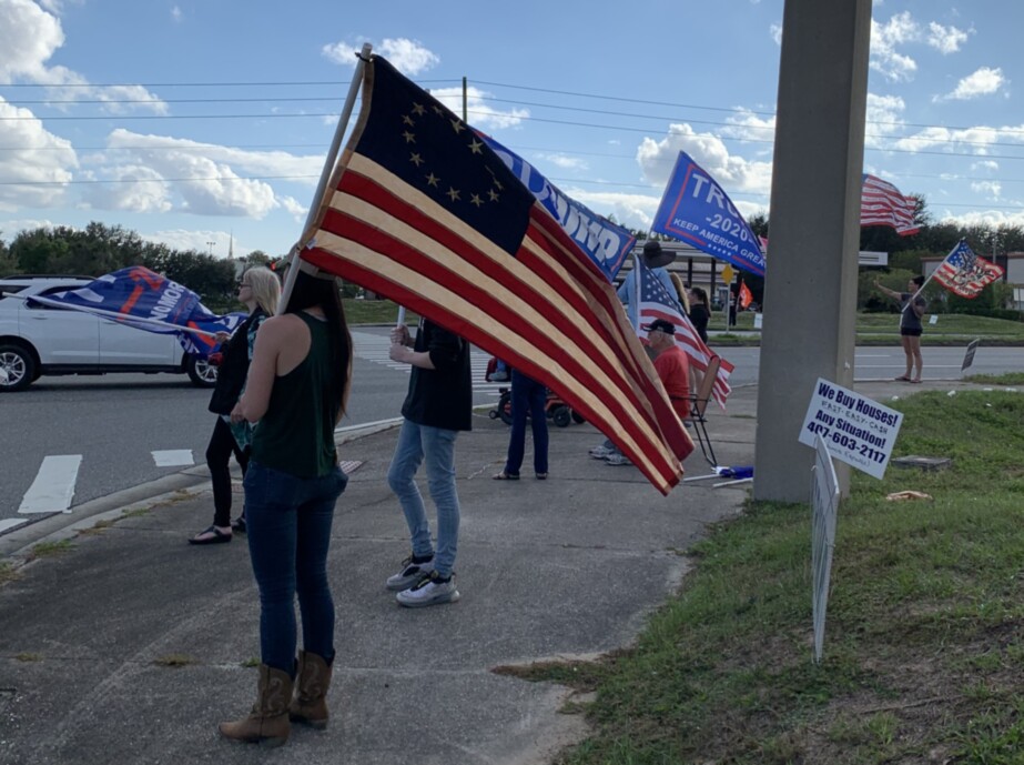 Trump flag rally at Tavares, 11-14-2020