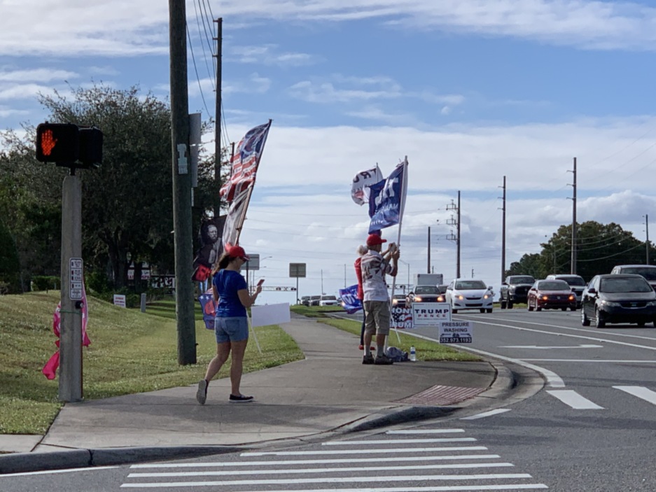 Trump flag rally at Tavares, 11-21-2020