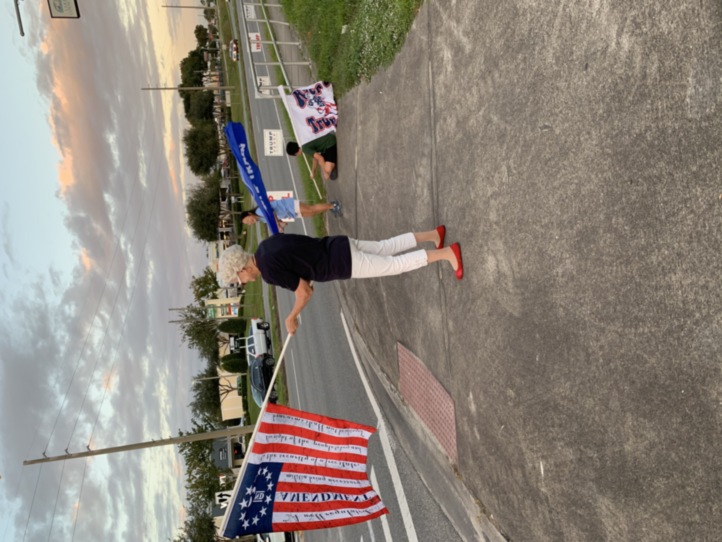 Trump flag rally at Tavares, 11-25-2020