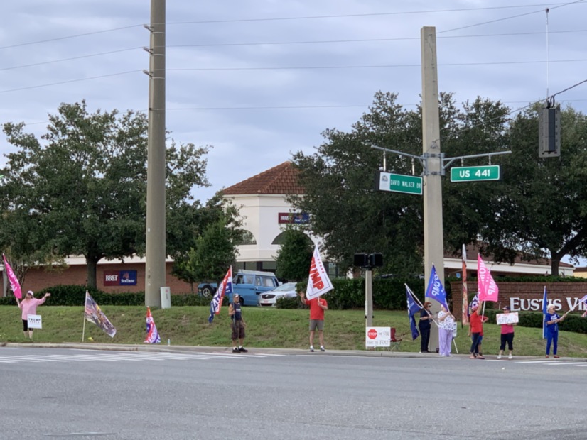 Trump flag rally at Tavares, 11-28-2020