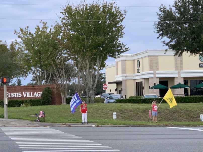 Trump flag rally at Tavares, 11-28-2020