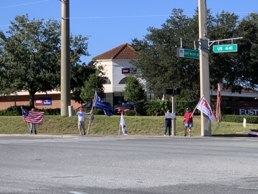 Trump flag rally at Eustis, 12-05-2020